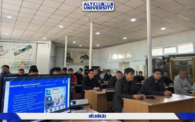 Teachers of ALT University held a seminar with employees of the Almaty locomotive depot
