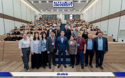 Guest Lecture by Murat Toregeldin, Deputy Chairman of the Management Board of JSC “NC “Kazakhstan Temir Zholy”, at ALT University