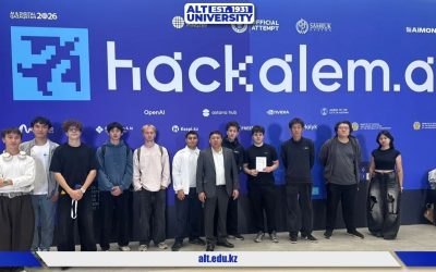 ALT University студенттері HackAlem AI Hackathon халықаралық хакатонына қатысты