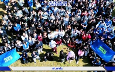 ALT University студенттері Есік көліне тимбилдингке барды