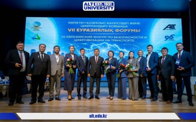 ALT University қызметкерлері көлік саласын дамытуға қосқан үлесі үшін марапатталды