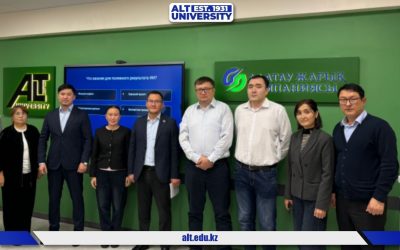 Цифрлық энергетика: АЖК мамандары ALT Университетінің студенттерімен кездесті