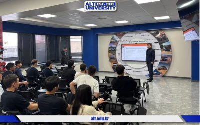 ALT Университетінде автомобиль саласының болашағына арналған қонақ лекциясы өтті