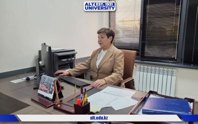 ALT University профессоры Бекжанова Сауле Ертаевна КТК ТМД Білім және ғылым кеңесінің отырысында болашақ көлік саласына кадрлар даярлау тәсілдерін таныстырды