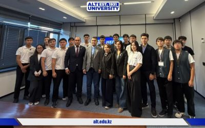 ALT University-де колледж түлектері үшін кампус-тур және кәсіби бағдарлау кездесуі өтті