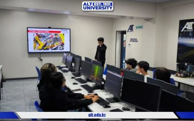 «Роботтарды басқару жүйелері» тақырыбында қонақ дәріс