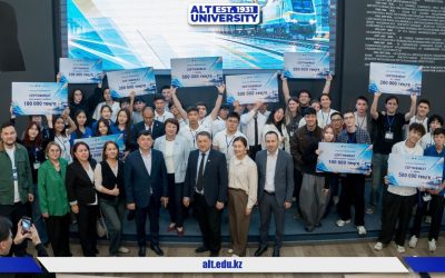 ALT University-де KTZ–ALT Innovation хакатоны аяқталды: 43 команда теміржол саласына арналған цифрлық шешімдерін ұсынды