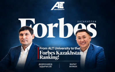 ALT University Alumni Featured in Forbes Kazakhstan’s Ranking of Most Influential Businesspeople