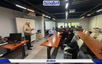 ALT студенттері «Astana Motors» Toyota орталығында өткен қонақ дәріске қатысты
