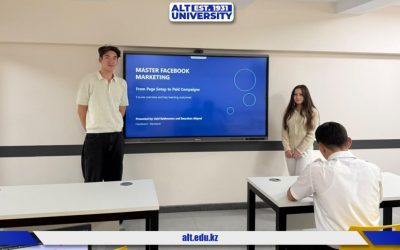 ALT Университетінде магистратурада онлайн-ресурстарды пайдалану бойынша әдістемелік семинар өтті