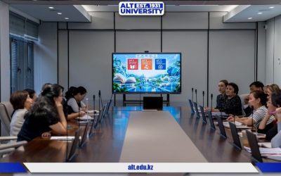 ALT Университетінің Оқу-әдістемелік кеңесінде дипломдық жұмыстардың тақырыптары талқыланды