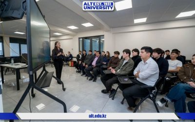 Компаниямен танысудан кәсіби болашаққа дейін: ALT University-де Orbis Auto компаниясының қонақ дәрісі өтті